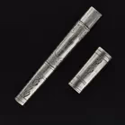 19th Century Silver Bodkin Holder