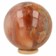Versteend hout bol 68mm USA - 360° presentation