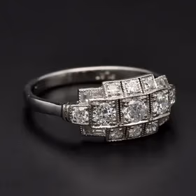 Platinum Diamond Ring