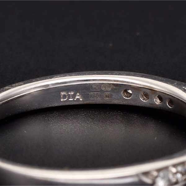18ct White Gold Three-Stone Diamond Ring