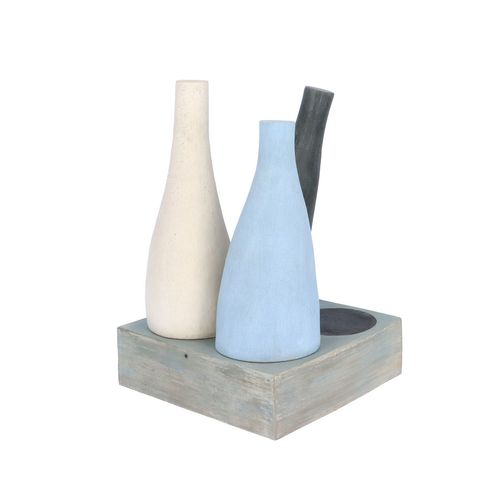 Ceramic Still Life Sculpture Four Elements by Ceramicist Gill White image-3