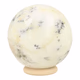 Dendriet opaal bol 73mm - 360° presentation