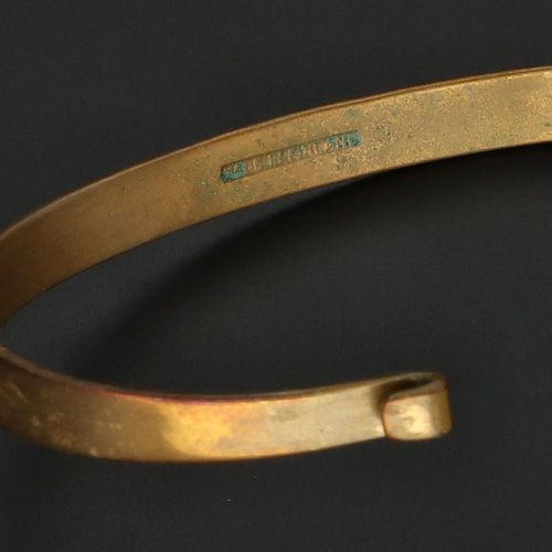 Vintage Finnish Bronze Jakala Bangle image-6