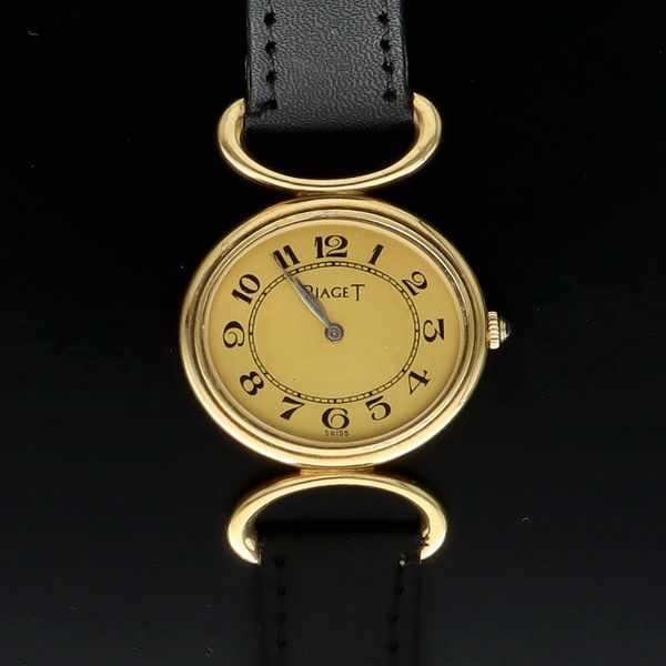 Ladies 18ct Gold ‘Piaget’ Drivers Watch