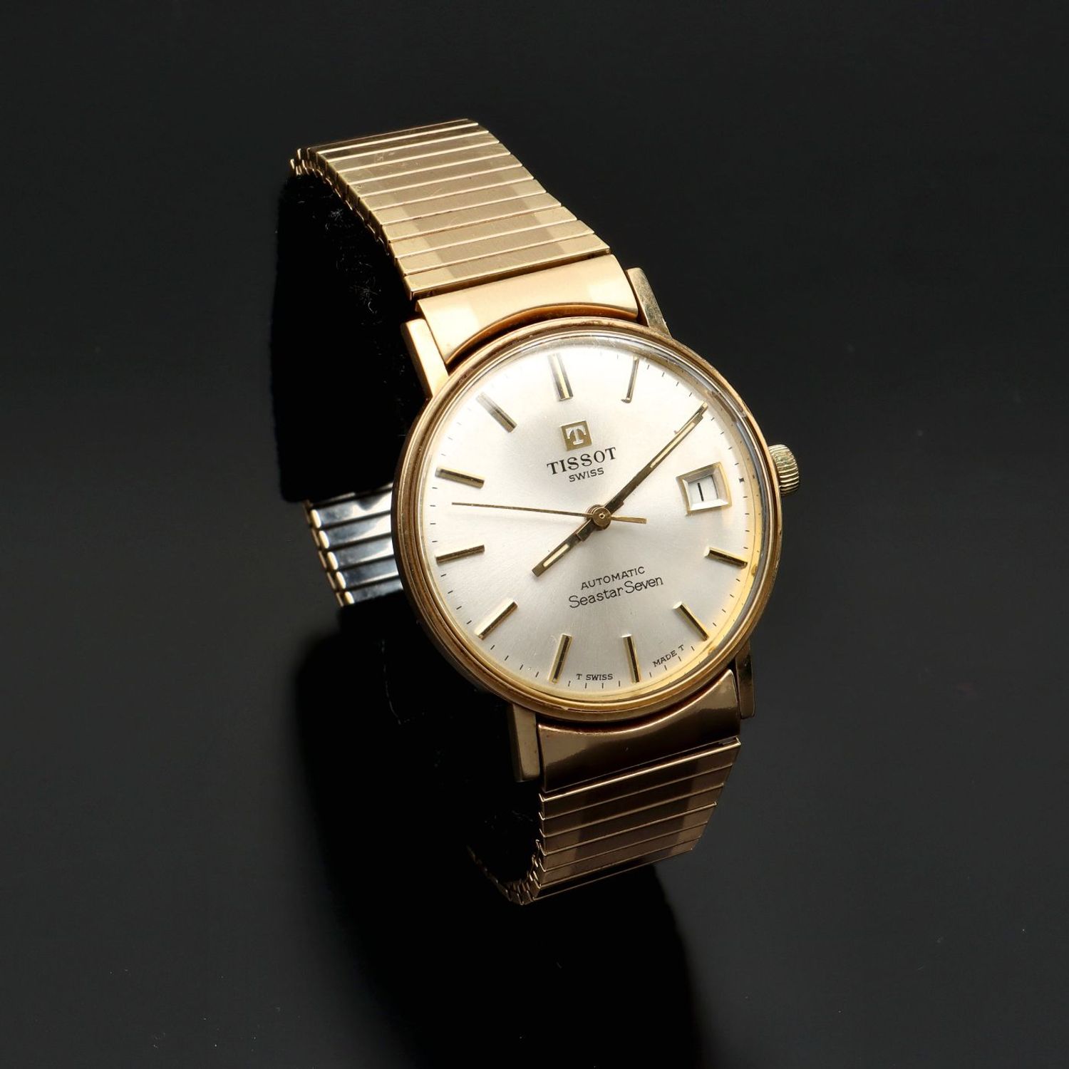 20th Century 9ct Tissot Seastar Seven Automatic Watch