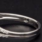 18ct White Gold Diamond Solitaire Ring