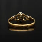 18ct Gold Diamond Ring. London 1973