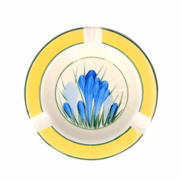Clarice Cliff Blue Crocus Ashtray
