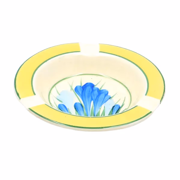 Clarice Cliff Blue Crocus Ashtray