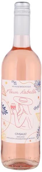 FLEUR REBELLE ROSE ØKO IGP Pays d'Oc, Roots Beverages