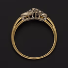 18ct Yellow Gold Pear-Cut Yellow Sapphire & Diamond Ring