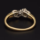 18ct Yellow Gold Pear-Cut Yellow Sapphire & Diamond Ring