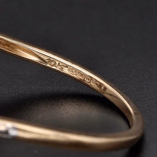 Gold Tanzanite Diamond Ring