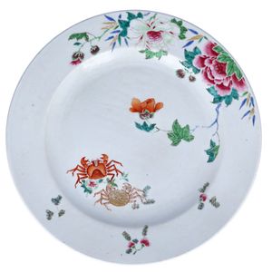 18th Century Chinese Famille Rose Charger