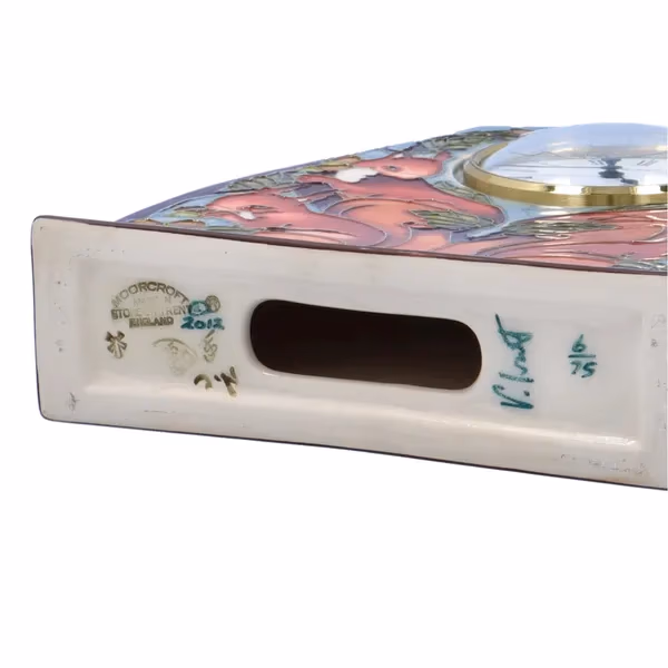 Moorcroft “Red Squirrel” Clock