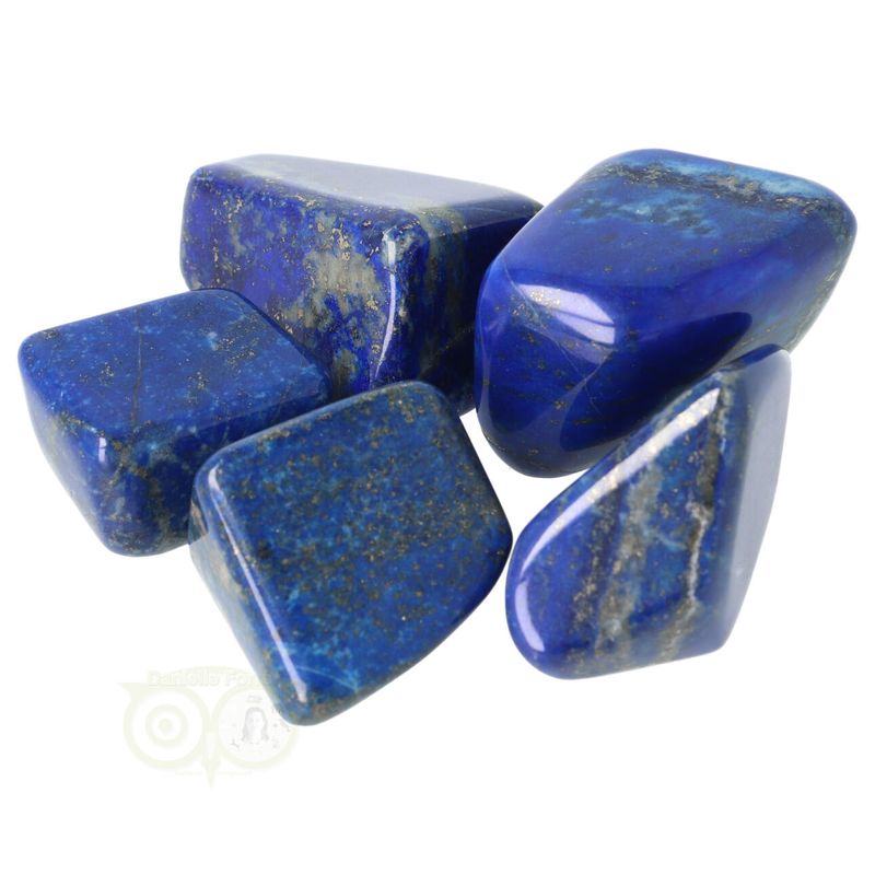 Lapis Lazuli trommelstenen - edelstenen kopen | Edelstenen Webwinkel - Webshop Danielle Forrer