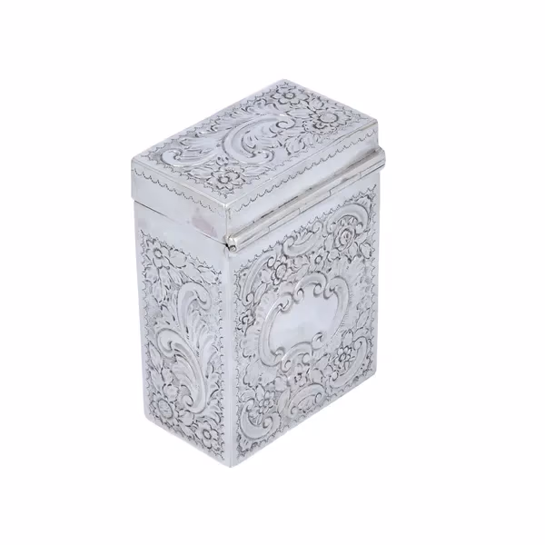 Silver Playing Card Case