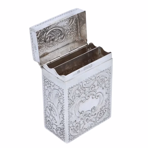 Silver Playing Card Case