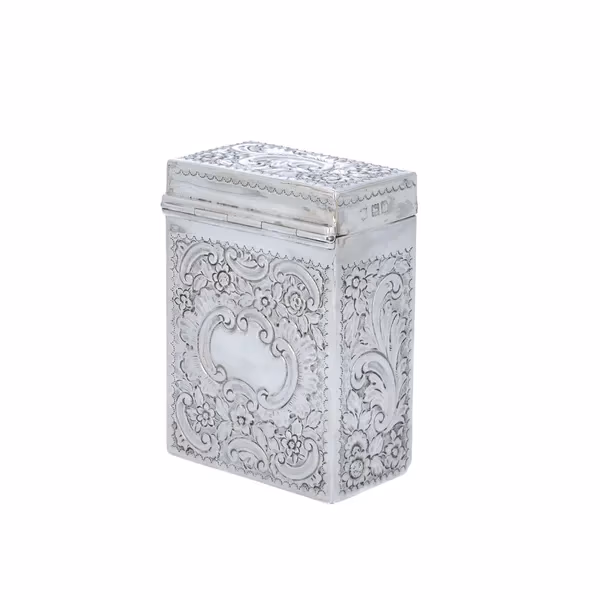 Silver Playing Card Case