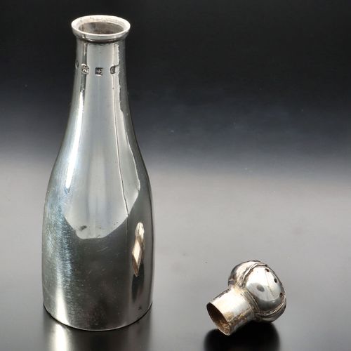 Silver Champagne Bottle Pepperette image-2