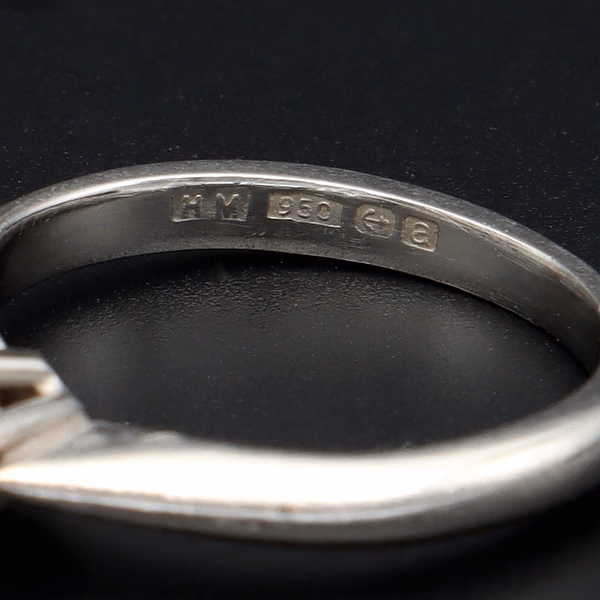 Platinum Diamond Solitaire Ring