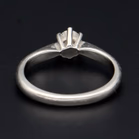 Platinum Diamond Solitaire Ring