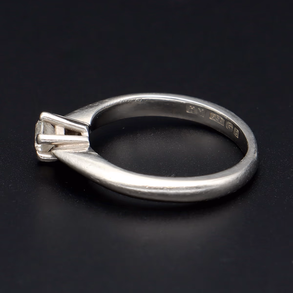 Platinum Diamond Solitaire Ring