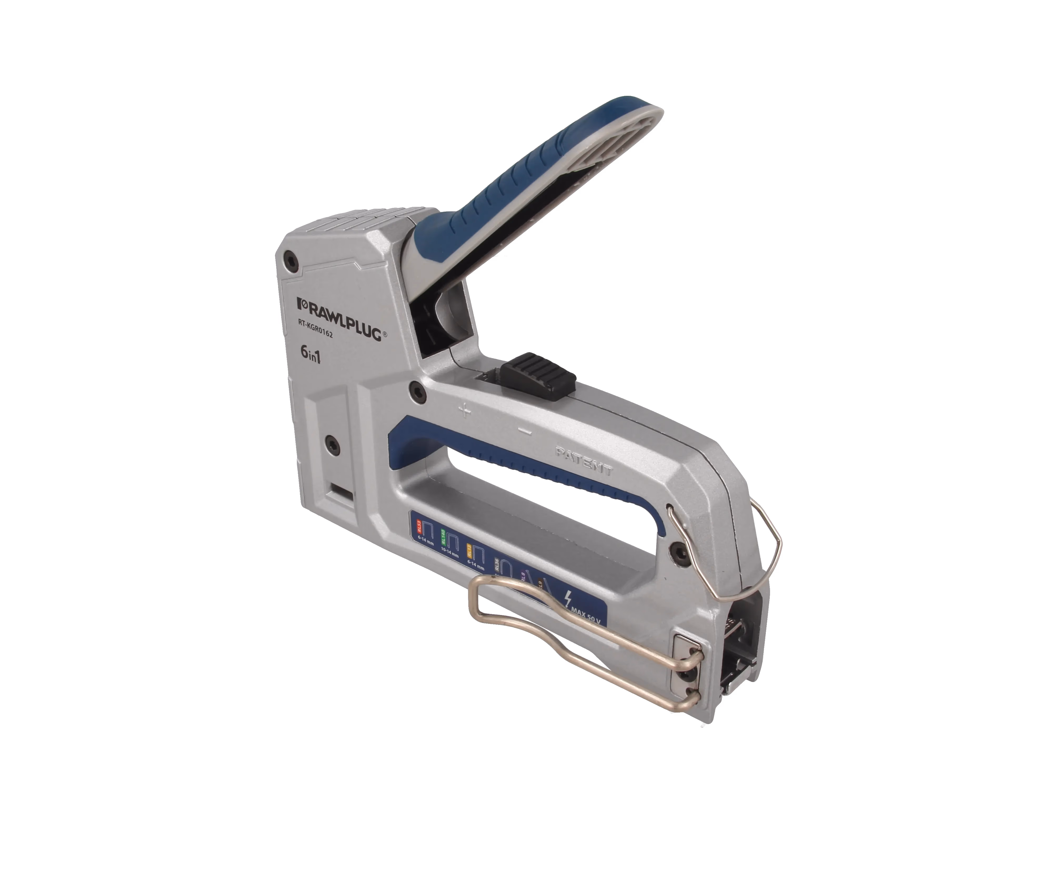Zszywacz ręczny metalowy 6w1 zakres 4-14 mm - blister - 1