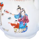 First Period Dr. Wall Worcester Porcelain Teapot