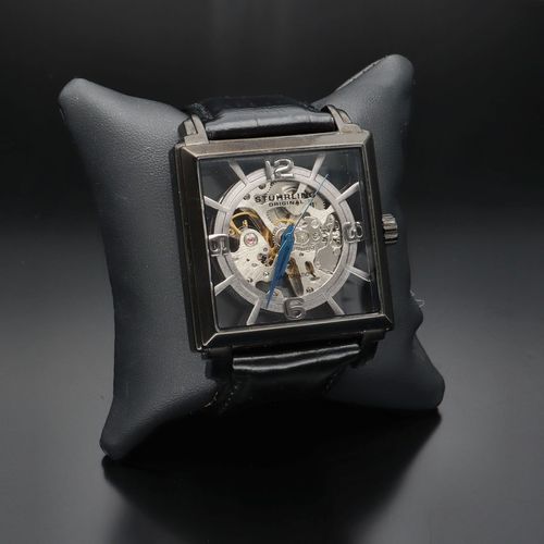 Stürhling Winchester Plaza 333N Automatic Skeleton Watch image-4