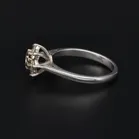 18k Gold Diamond Cluster Ring