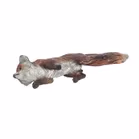 Antique Cold Painted Bronze Fox