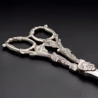 Antique Sterling Silver Grape Scissors