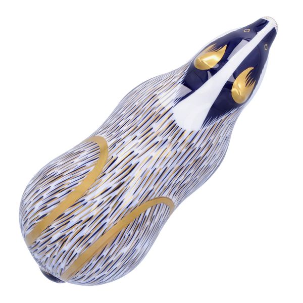 Royal Crown Derby Paperweight of a Woodland Badger