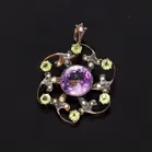Late 19th Century Suffragette Gold Brooch