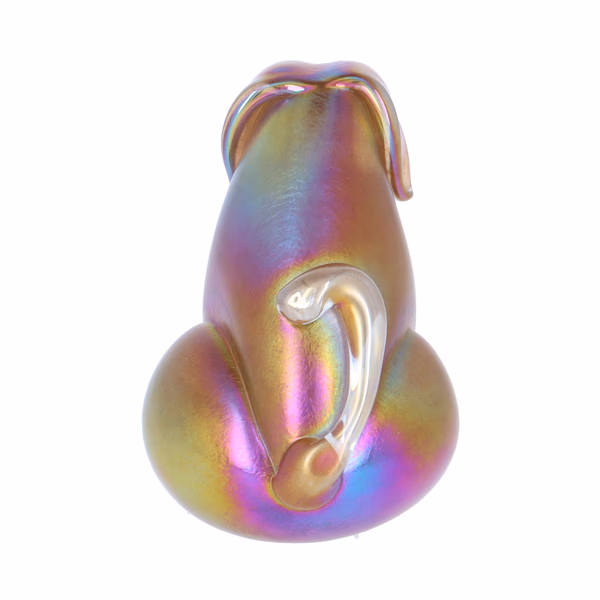 John Ditchfield Glasform Seated Dog