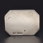 Silver Nautical Menu Holders