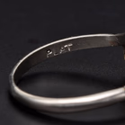 Platinum Three Stone Diamond Ring