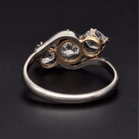 Platinum Three Stone Diamond Ring