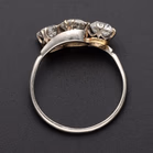 Platinum Three Stone Diamond Ring