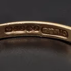 Gold 0.25ct Diamond Ring. Edinburgh 1980