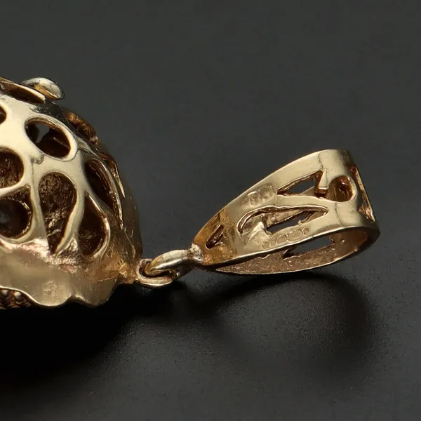9ct Yellow Gold Ragdoll Pendant