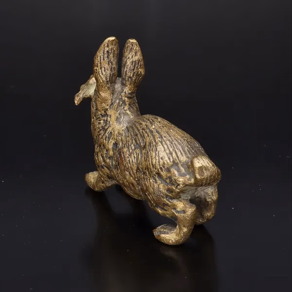 Late 19th Century Austrian Cold Painted Hare