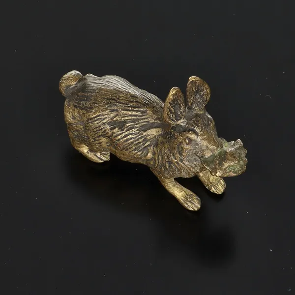 Late 19th Century Austrian Cold Painted Hare