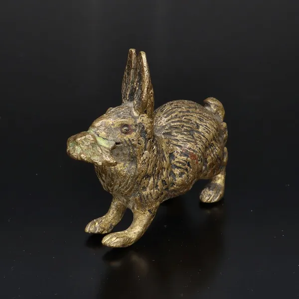 Late 19th Century Austrian Cold Painted Hare