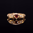 360° view of The Antique 1901 Ruby and Old Cut Diamond Ornate Ring
