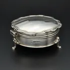 Antique Silver Ring Box