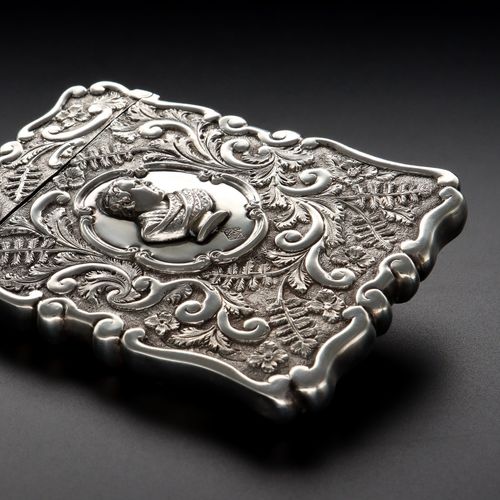 Victorian Silver Card Case image-5