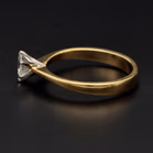 18ct Yellow Gold Diamond Solitaire Ring