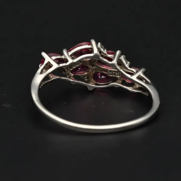 Gold Pink Tourmaline Diamond ring